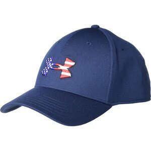 Men's Academy Blue White Freedom Blitzing Hat Sweat To Keep You Cool & Dry